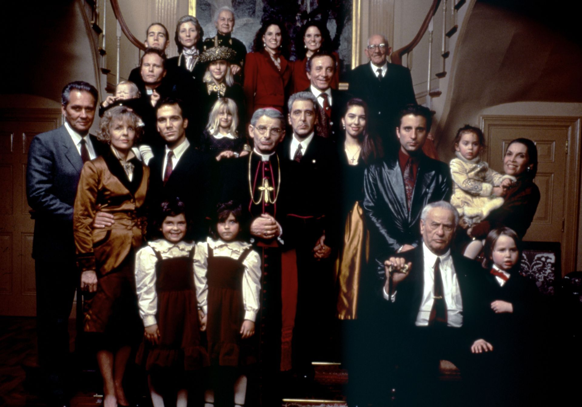 On the set of The Godfather: Part III - Source: Getty