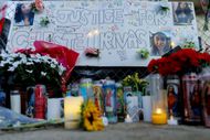 Memorial for murdered teen in Lake Elsinore, CA - Source: Getty
