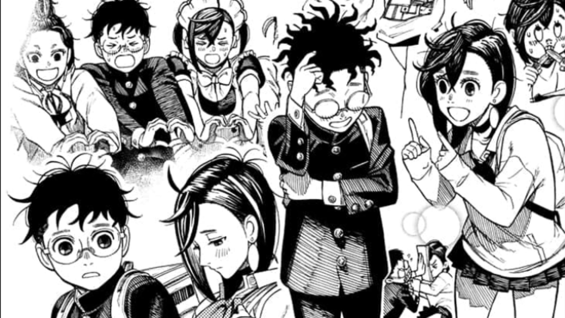 Still from Dandadan Chapter 212 manga (Image credit: Shueisha)