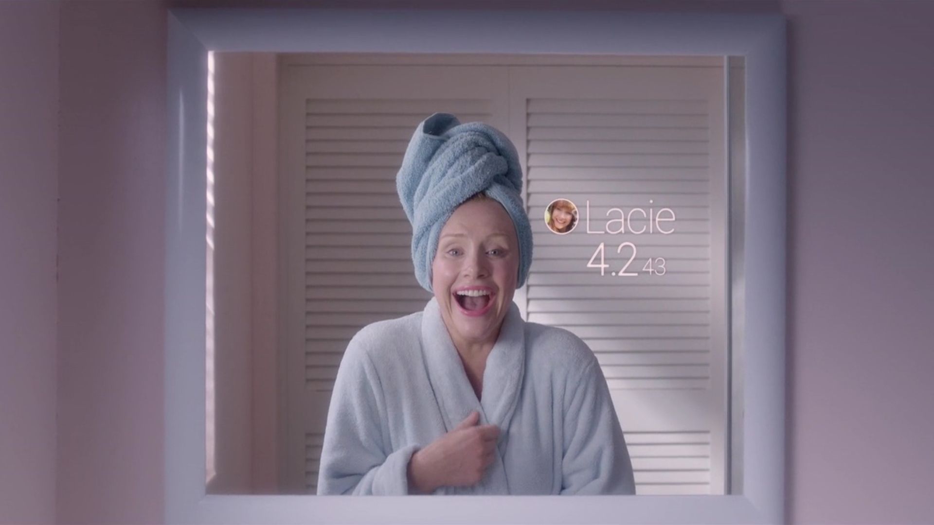 A still from Black Mirror episode Nosedive (Image via Netflix)