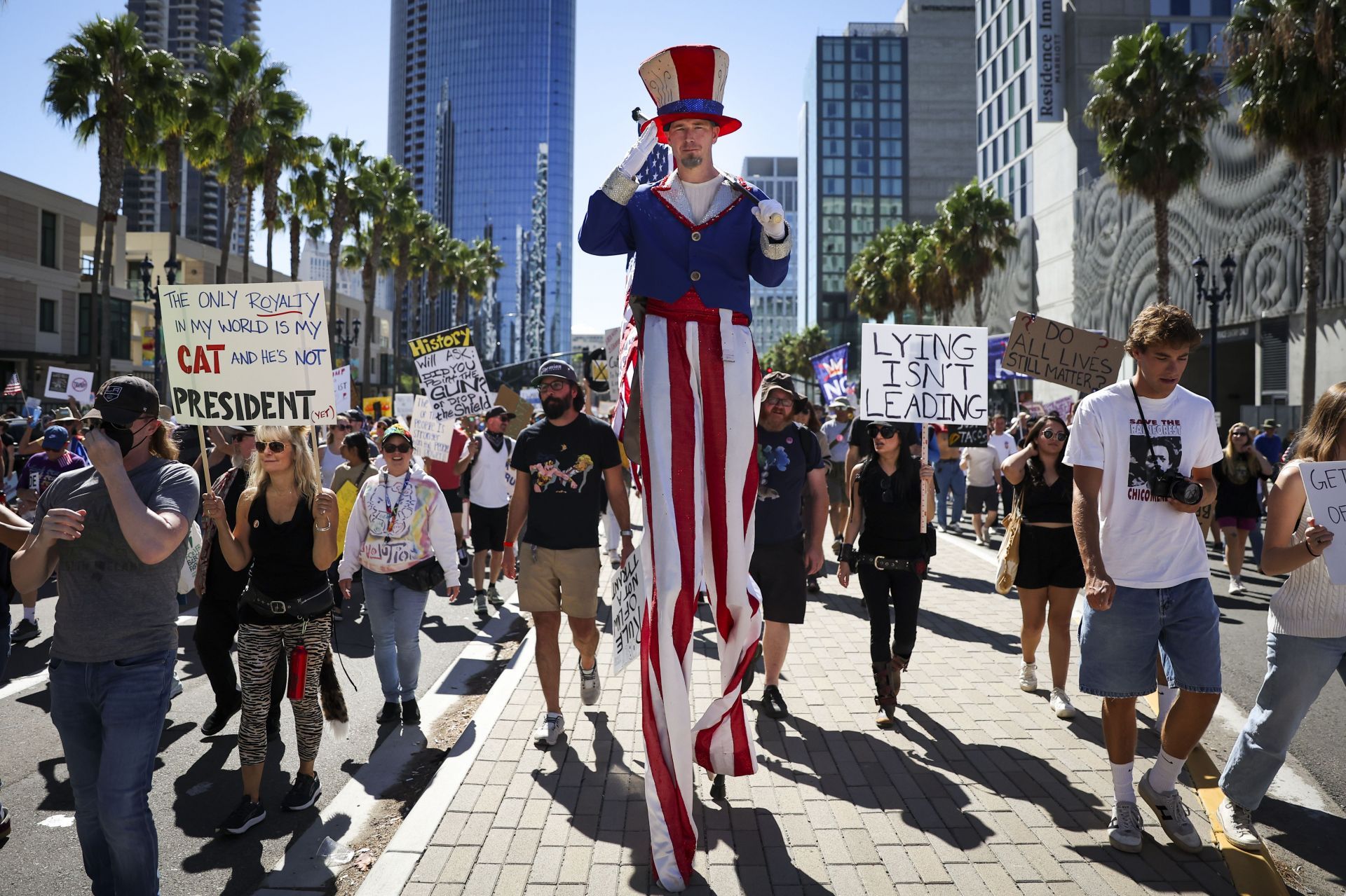No Kings protest in San Diego - Source: Getty