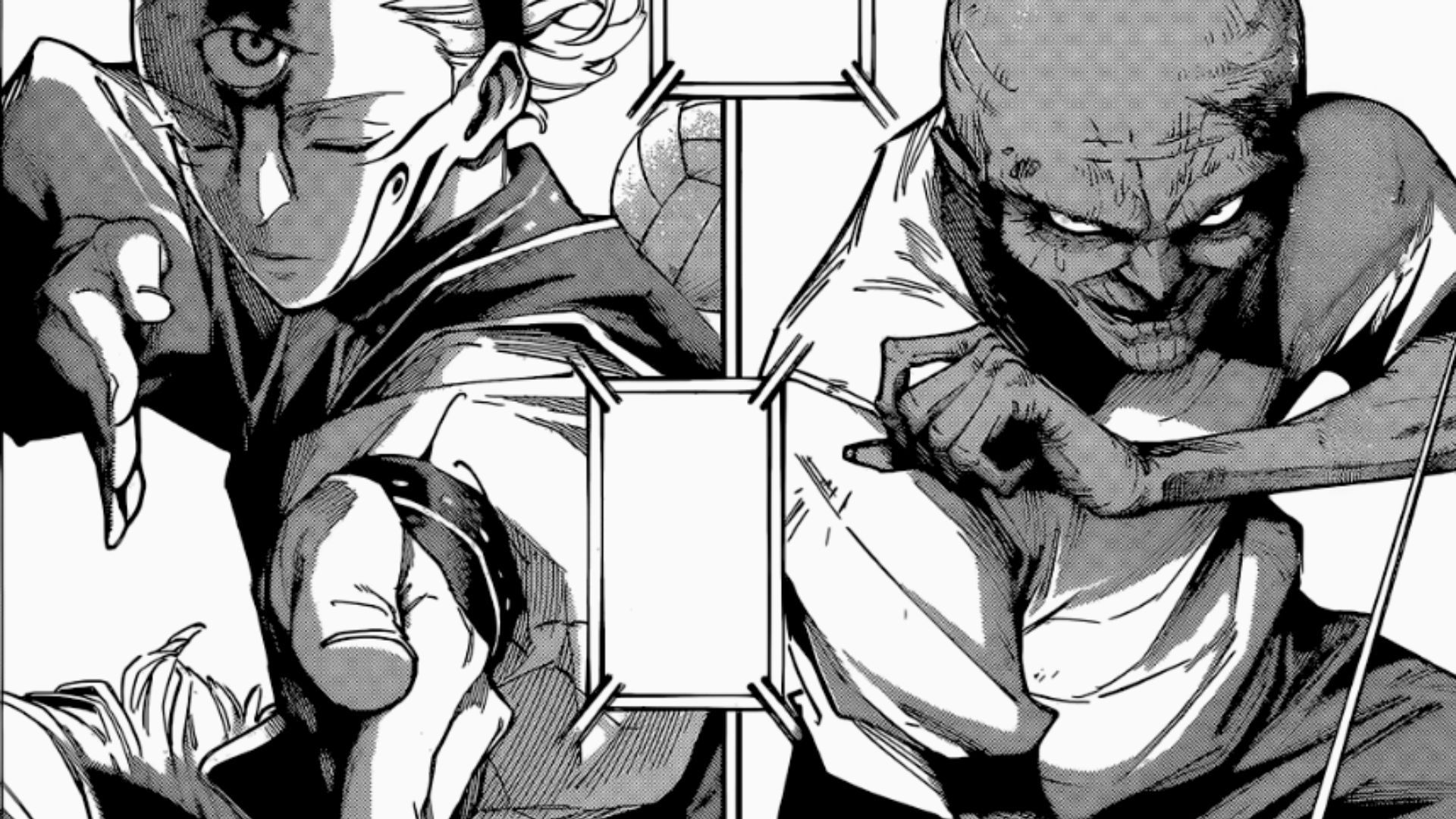 Maru and the Old man, as seen in manga (Image credit: Shueisha)
