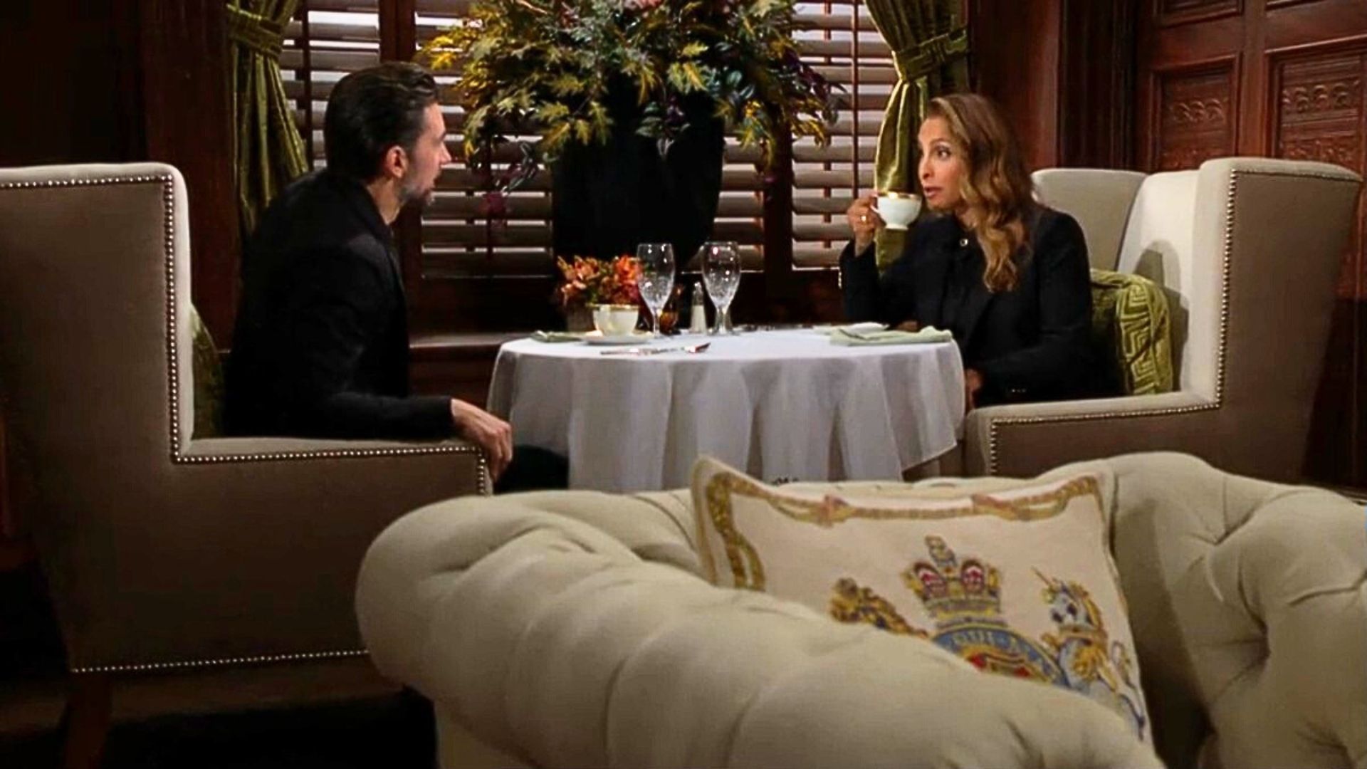 Lily would hate to see Cane with Phyllis on The Young and the Restless | Image: CBS