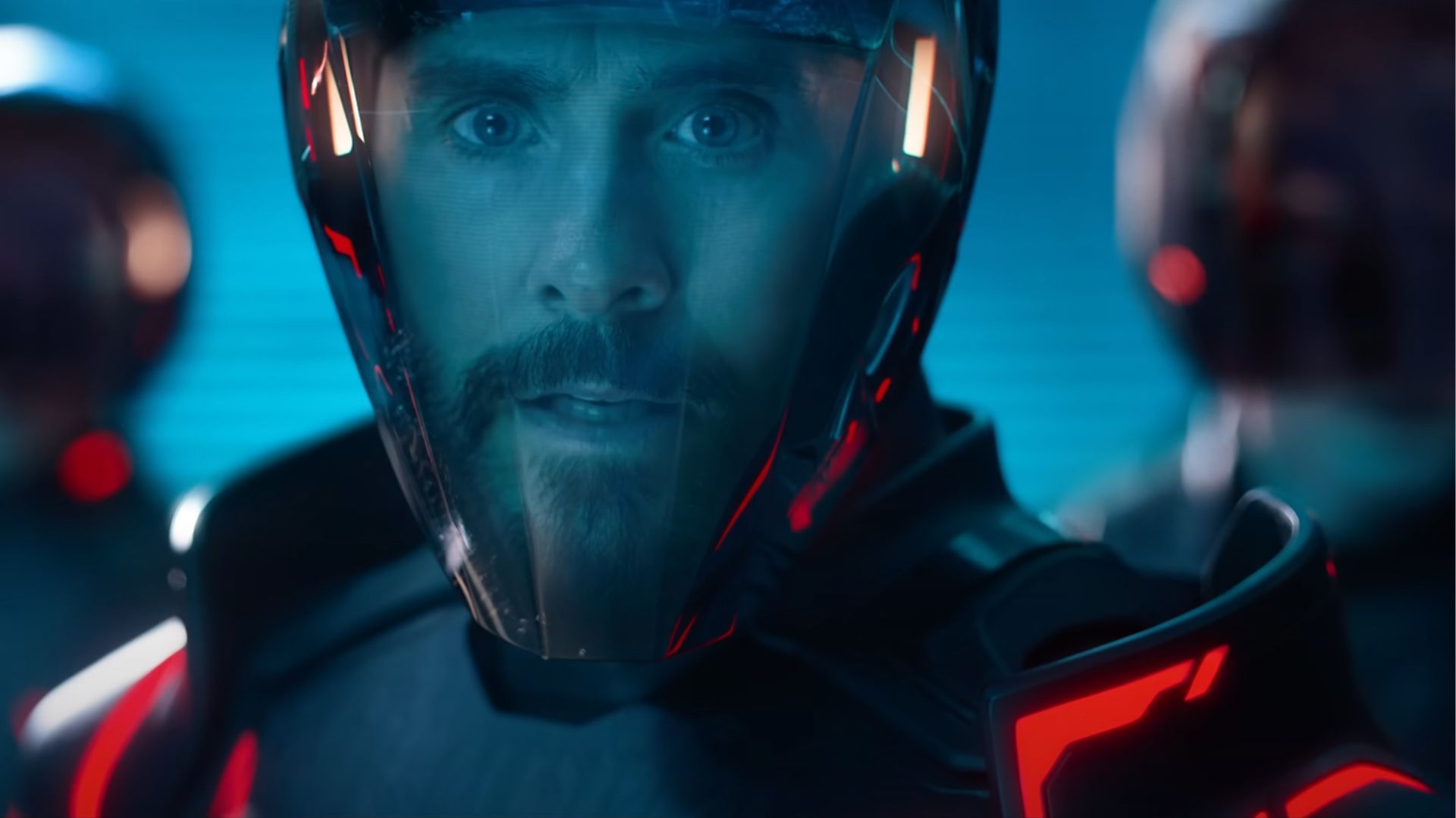 Jared Leto as Ares in Tron: Ares