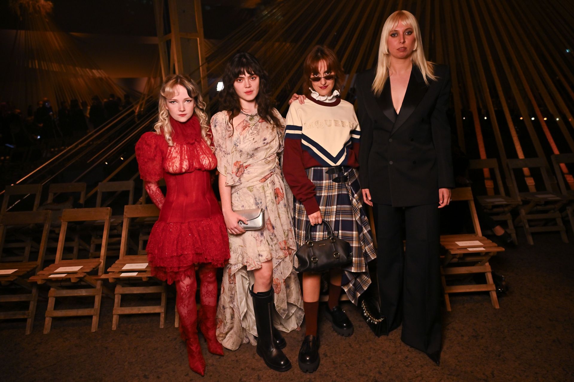 McQueen Spring Summer 2026 Show - Front Row - Source: Getty