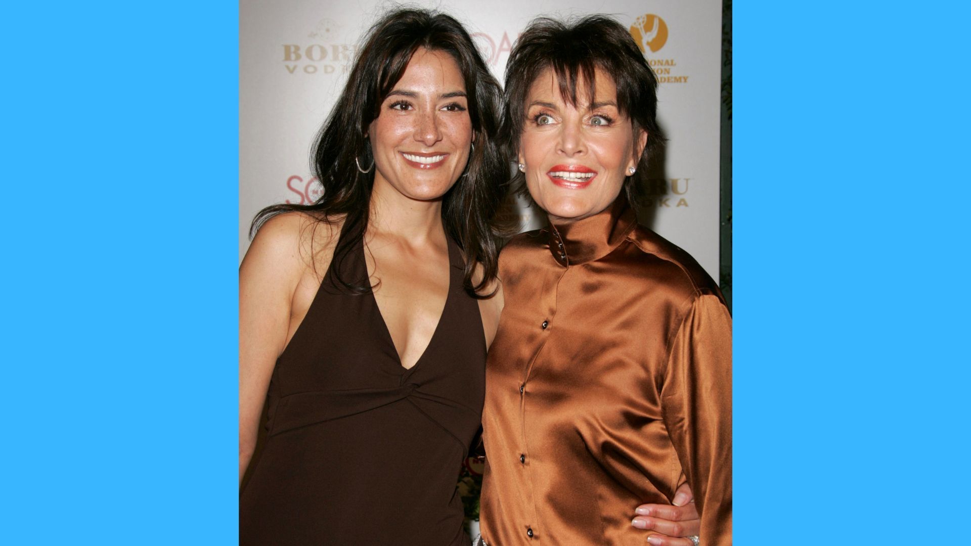 Alicia Coppola and TV mom from Another World Linda Dano (Felicia) | Image: JPI