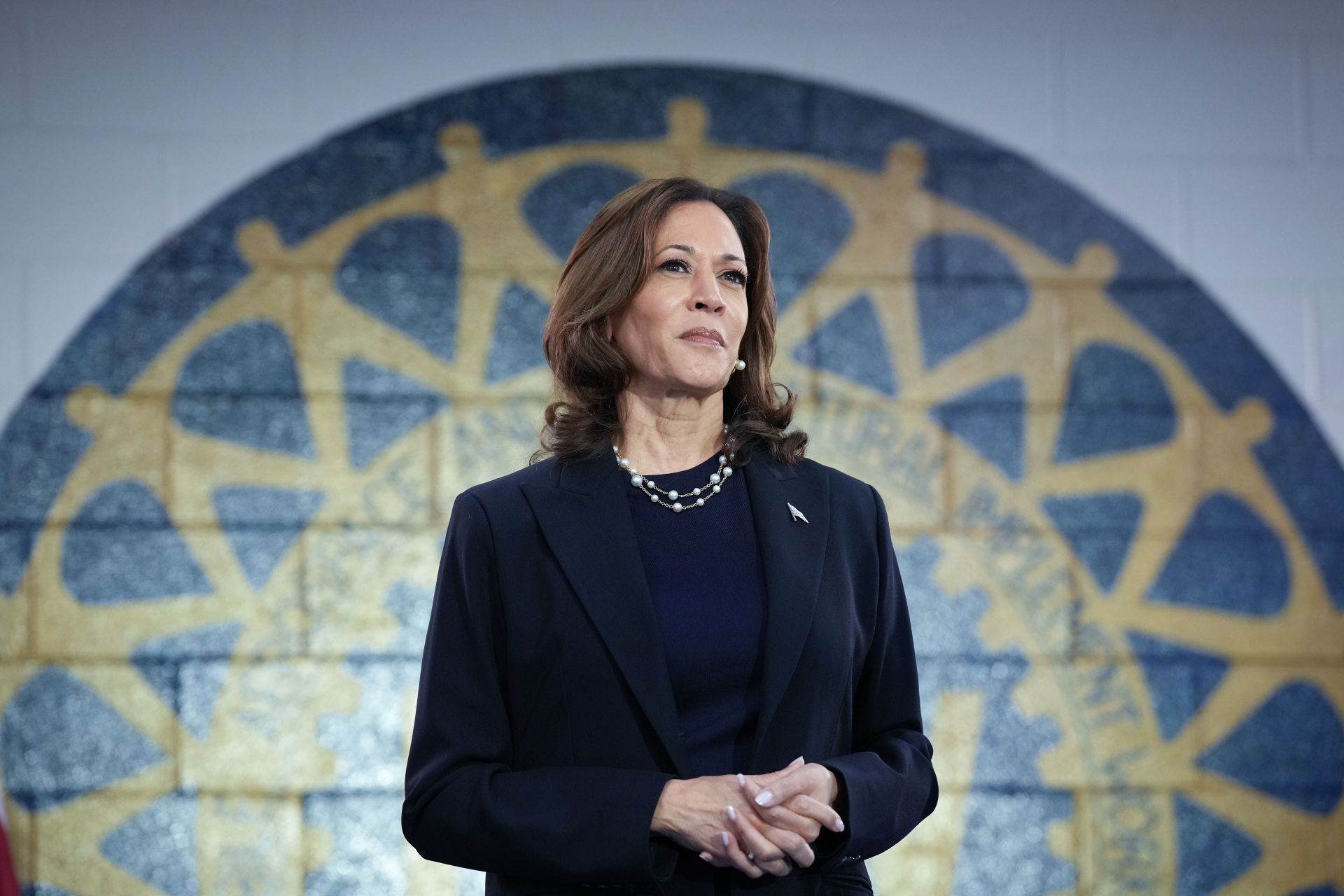 Kamala Harris And Tim Walz Campaign In Michigan (Image via Getty)