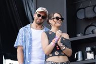 Kyle and Kristin Juszczyk at the 2025 BottleRock Napa Valley - Source: Getty