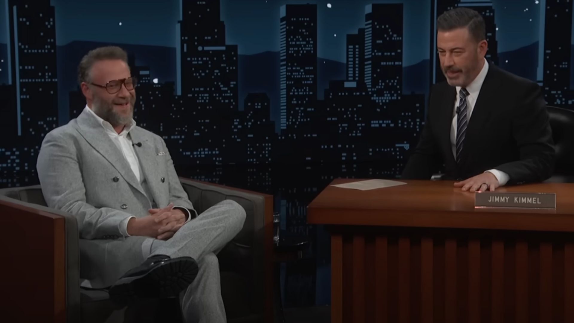 Still from the show (Image via Jimmy Kimmel Live)