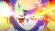 Bakugo exceeding his power limit (Image Source: Studio Bones)
