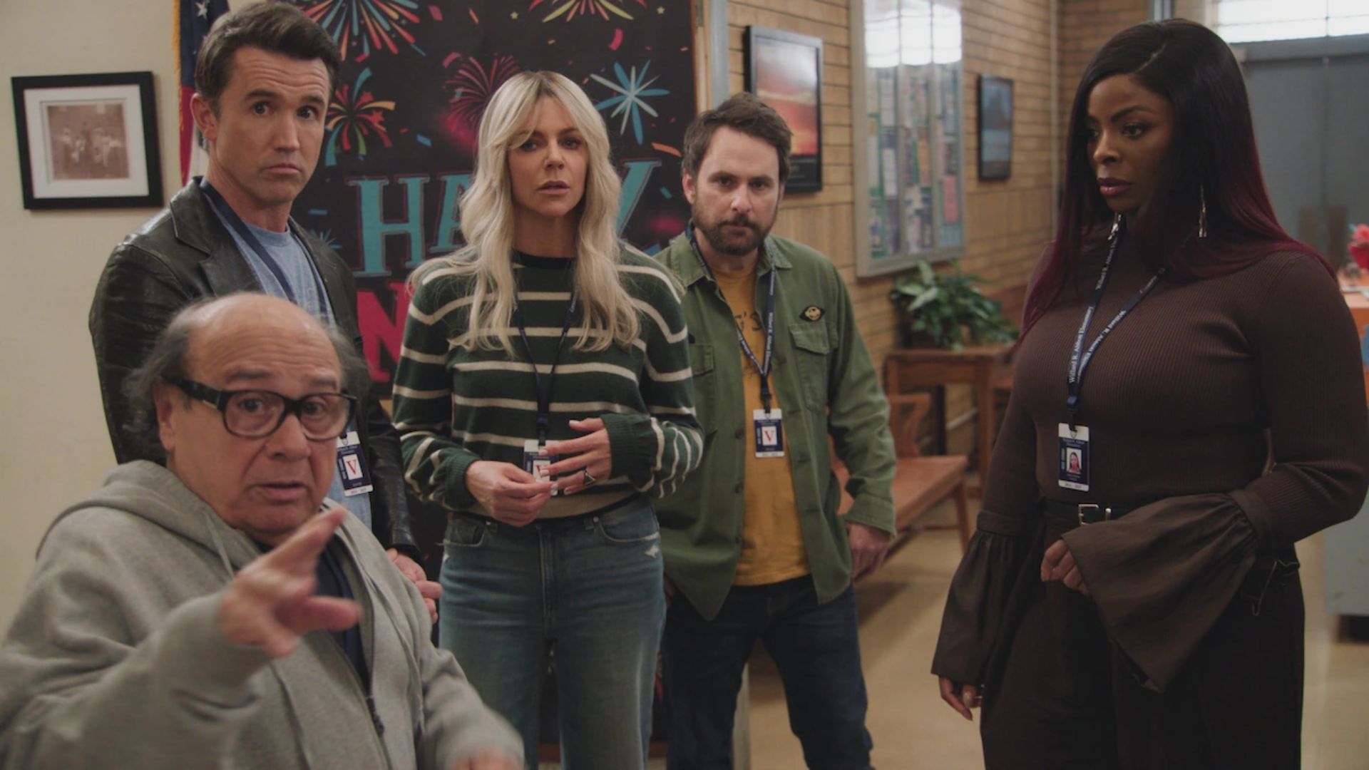 A still from It&#039;s Always Sunny in Philadelphia (Image via FX)