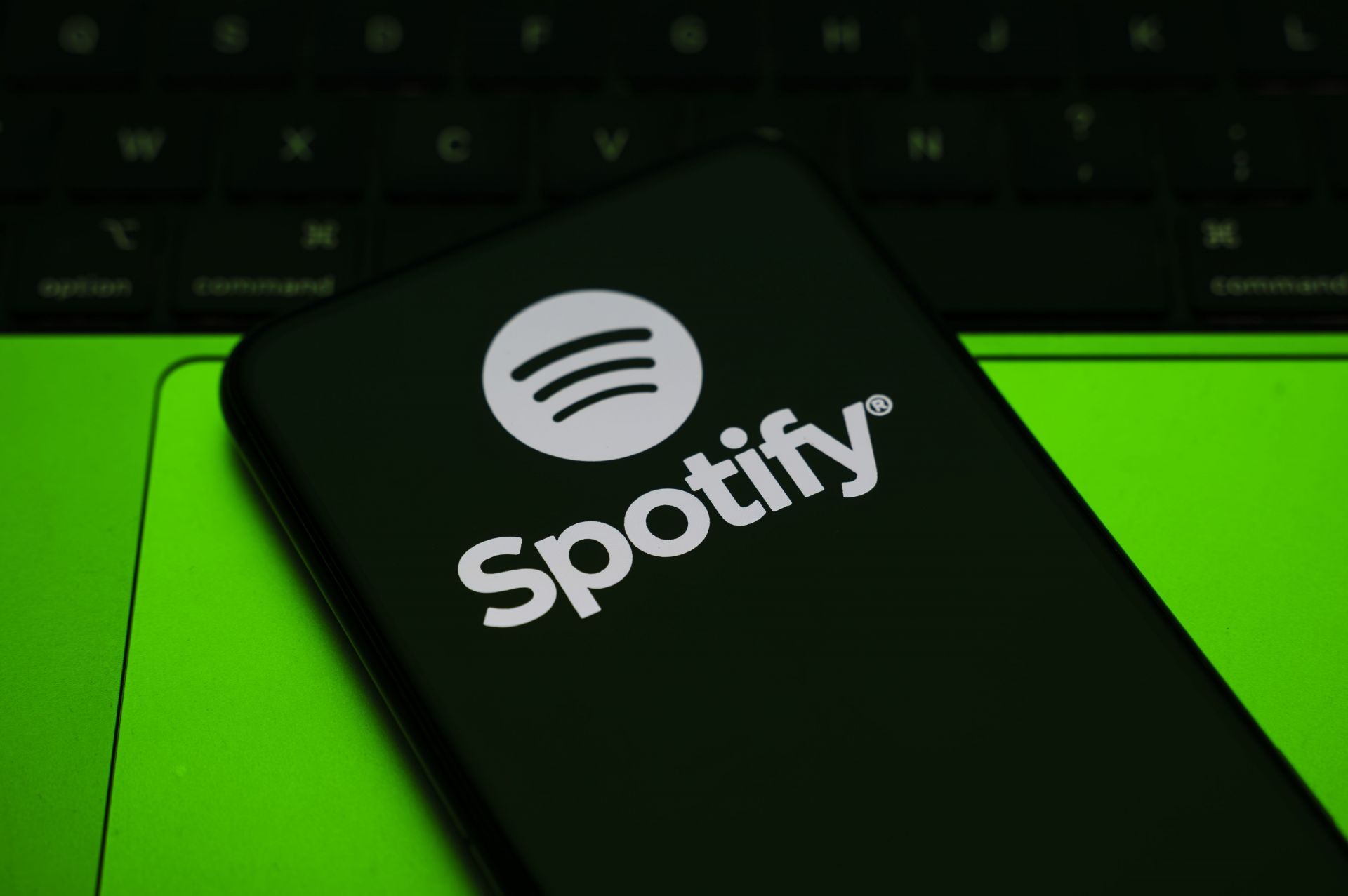 Illustrations Of The Spotify Music Streaming App - Source: Getty