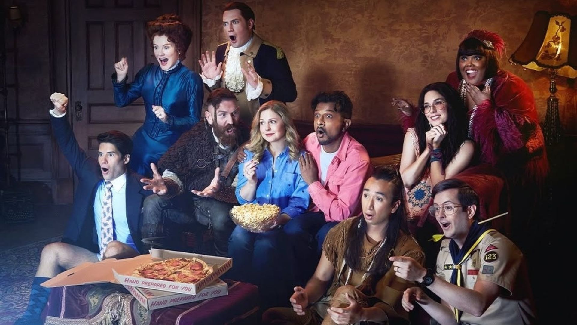 New episodes of Ghosts Season 5 drop every Thursday on CBS (Image Via Instagram/@ghostscbs)