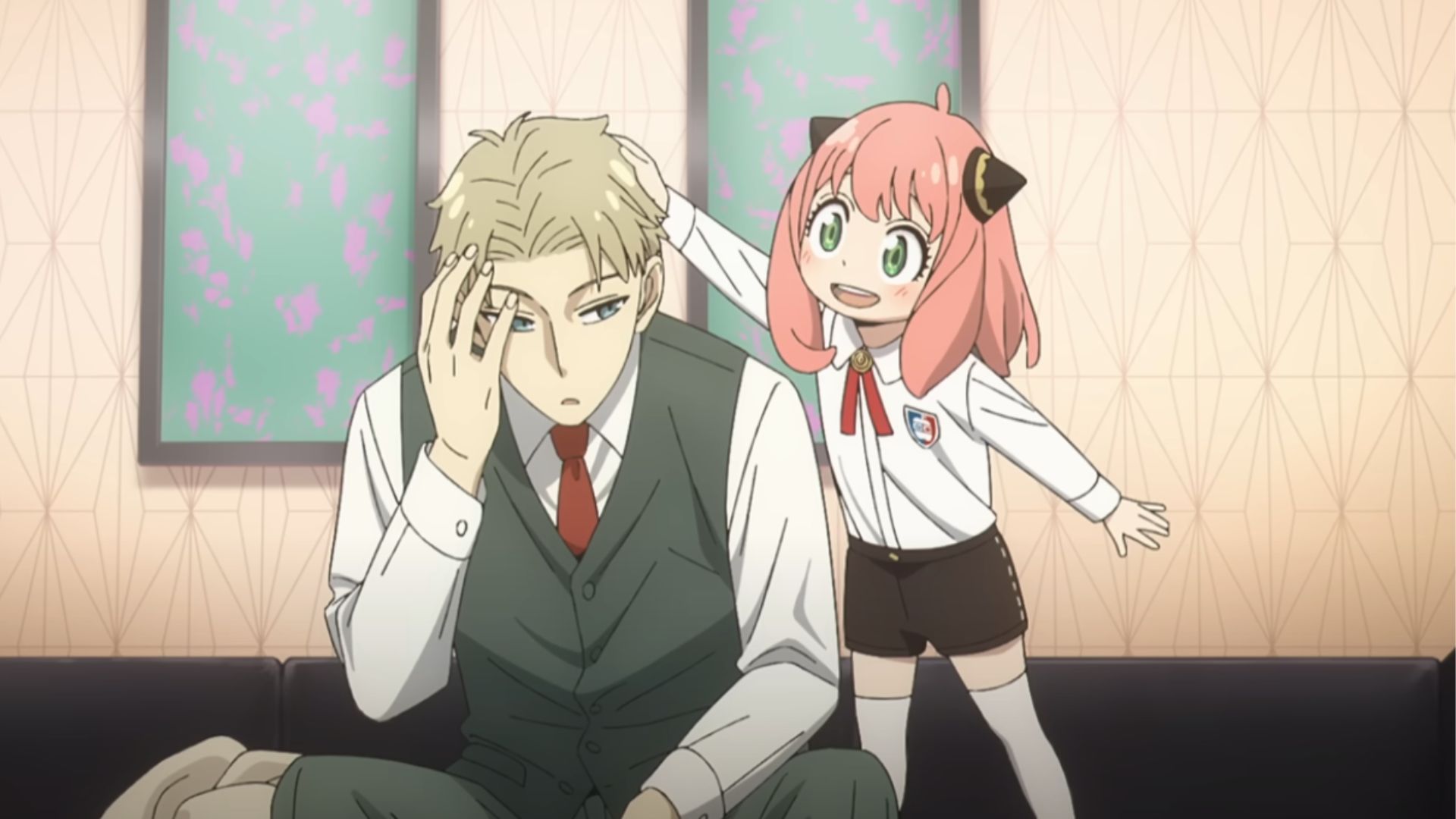 Loid and Anya as seen in anime (Image credit: Studio Wit and CloverWorks)