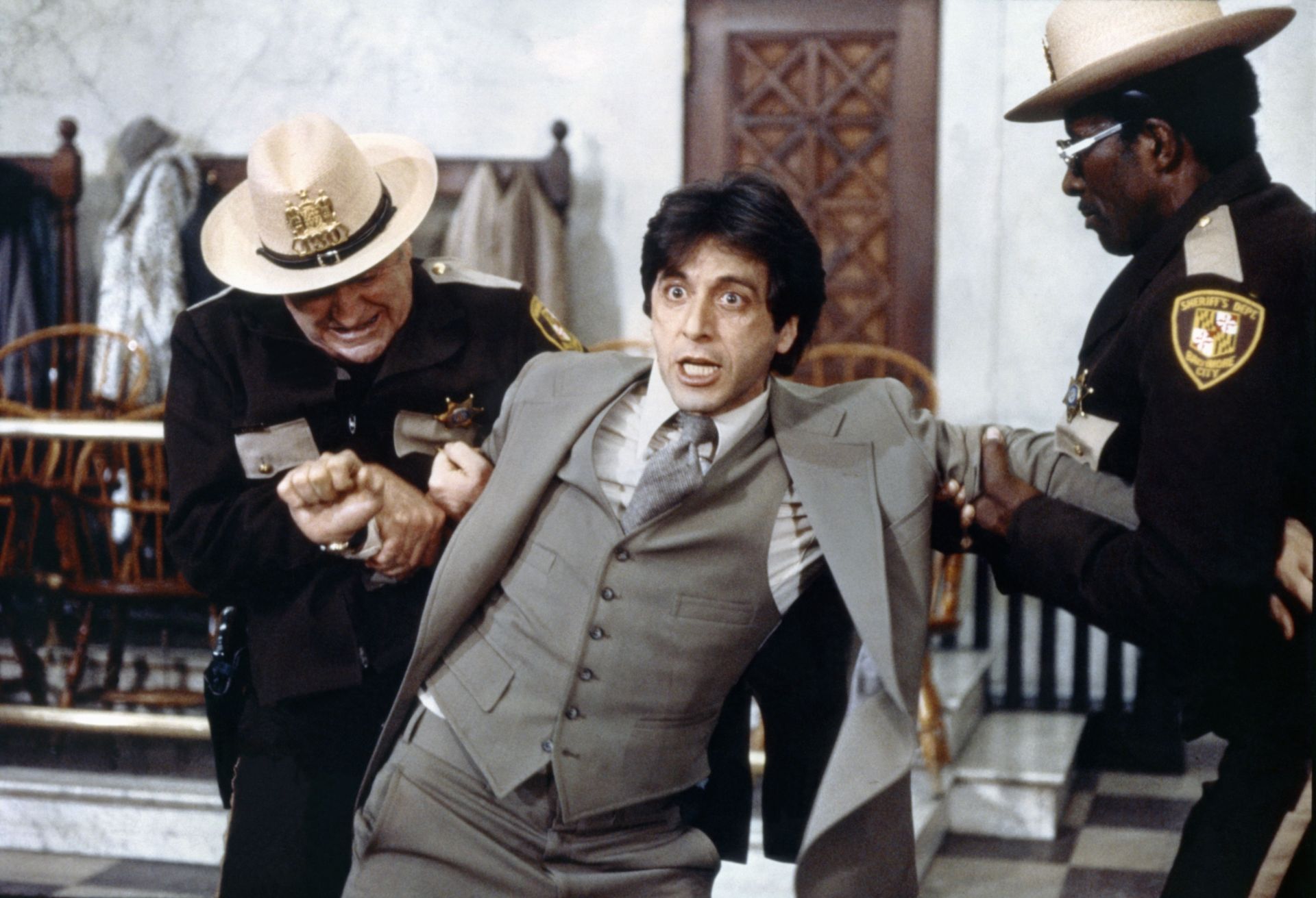 On the set of ...And Justice for All. - Source: Getty