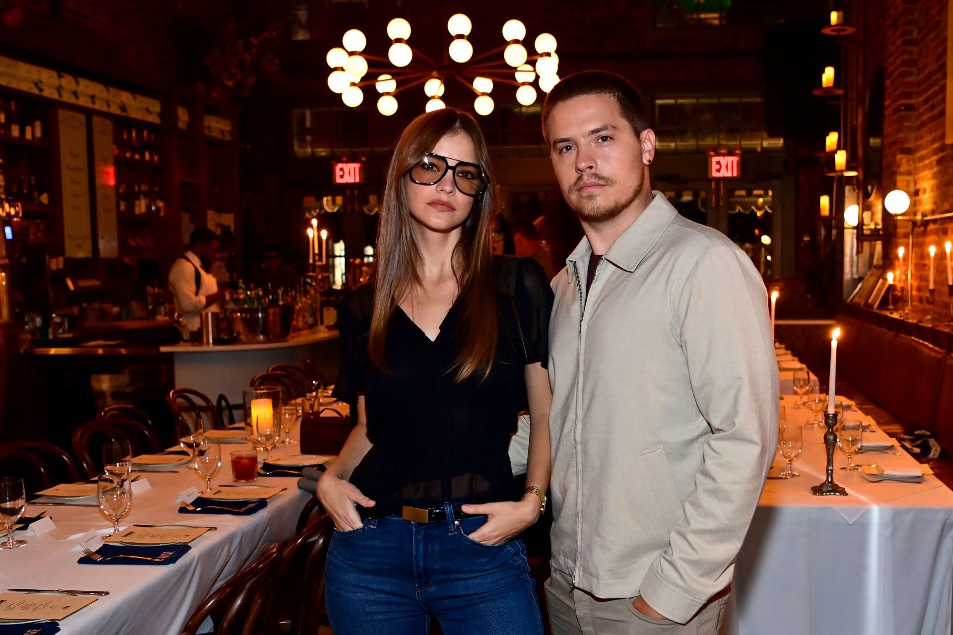 PAIGE hosts a private NYFW dinner at Carbone with Barbara Palvin &amp; Dylan Sprouse - Source: Getty