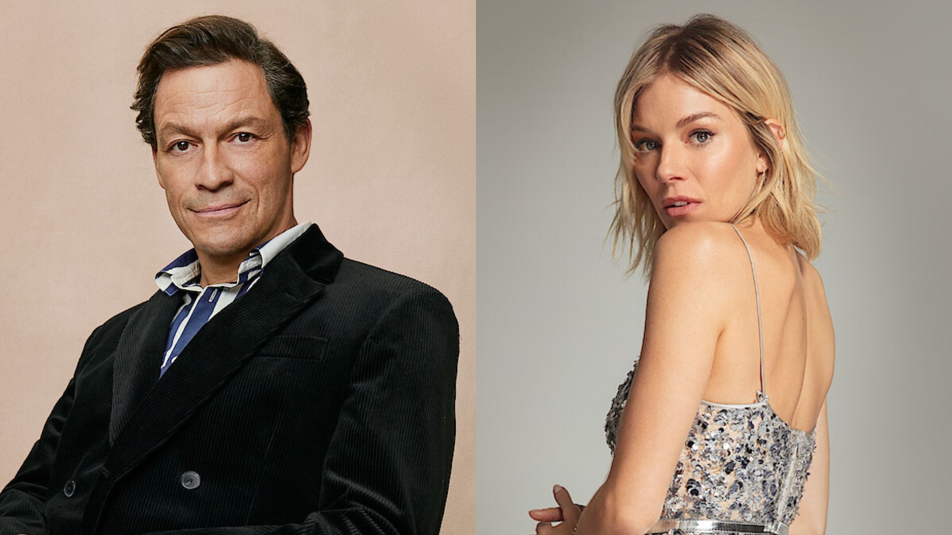 Dominic West and Sienna Miller will lead HBO and Sky&rsquo;s War (Images via Netflix)