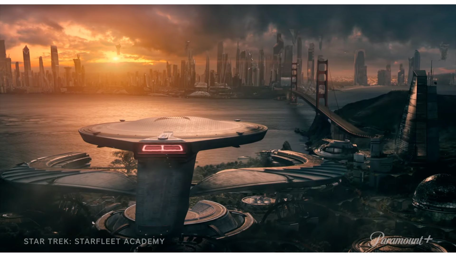 A still from Star Trek: Starfleet Academy (Image via YouTube/ Star Trek)