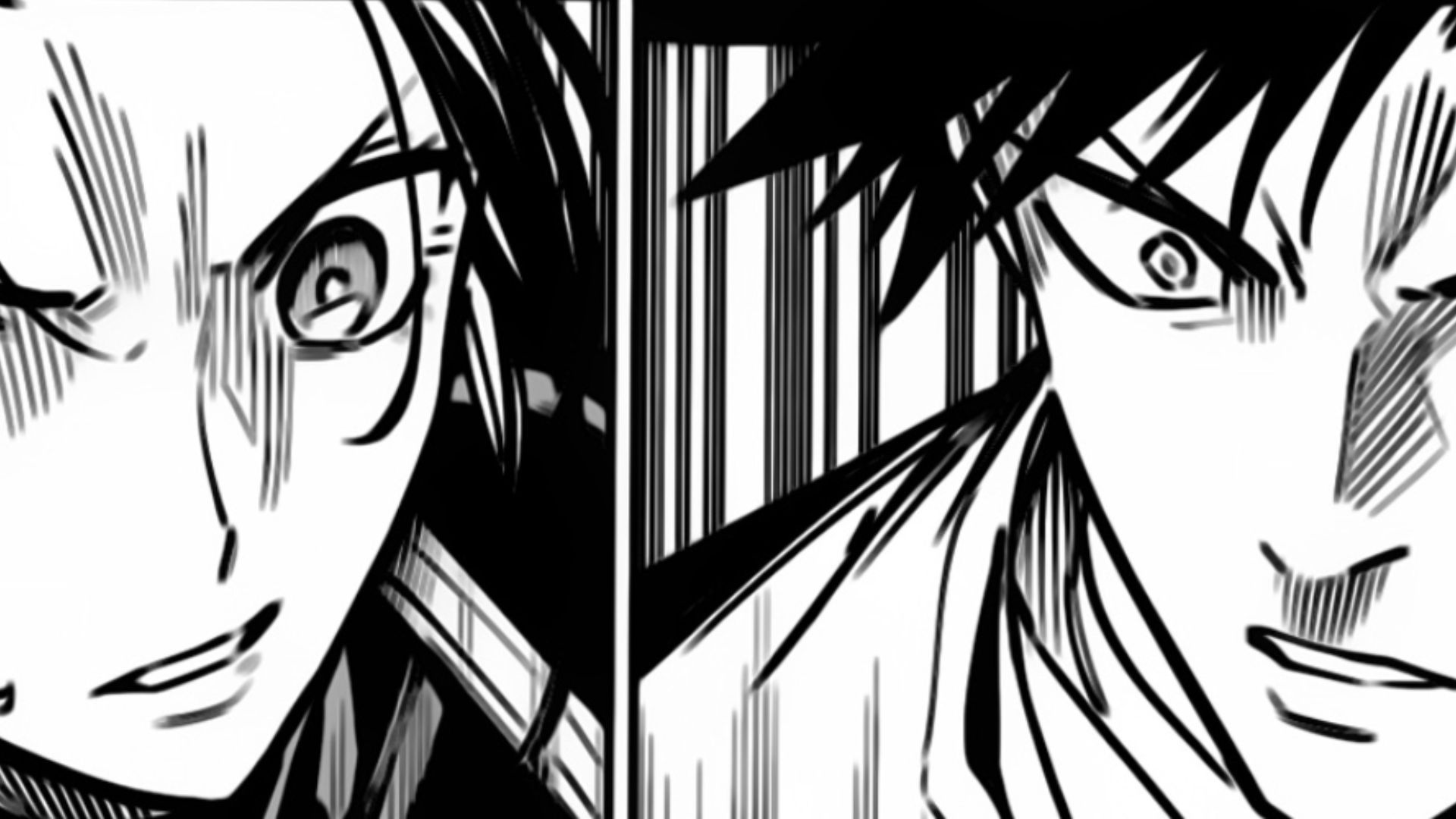 Yuka and Tsurugi&#039;s astonished reaction as seen in manga (Image Source: Shueisha)