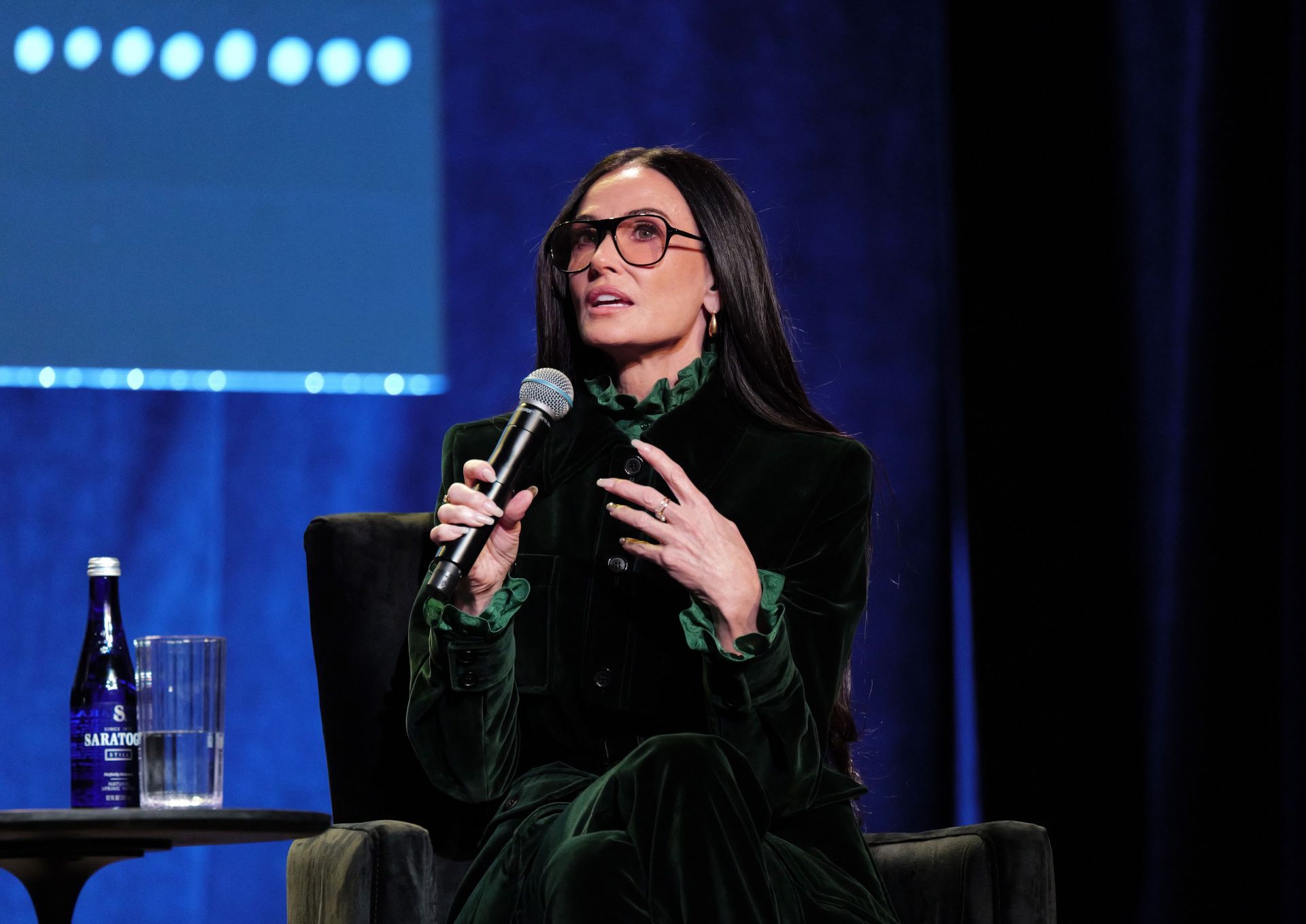 The 2025 New Yorker Festival - Demi Moore Talks with Jia Tolentino - Source: Getty