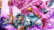 Johnny, as seen in the JoJo's Bizarre Adventure: Steel Ball Run manga (Image credit: Shueisha)