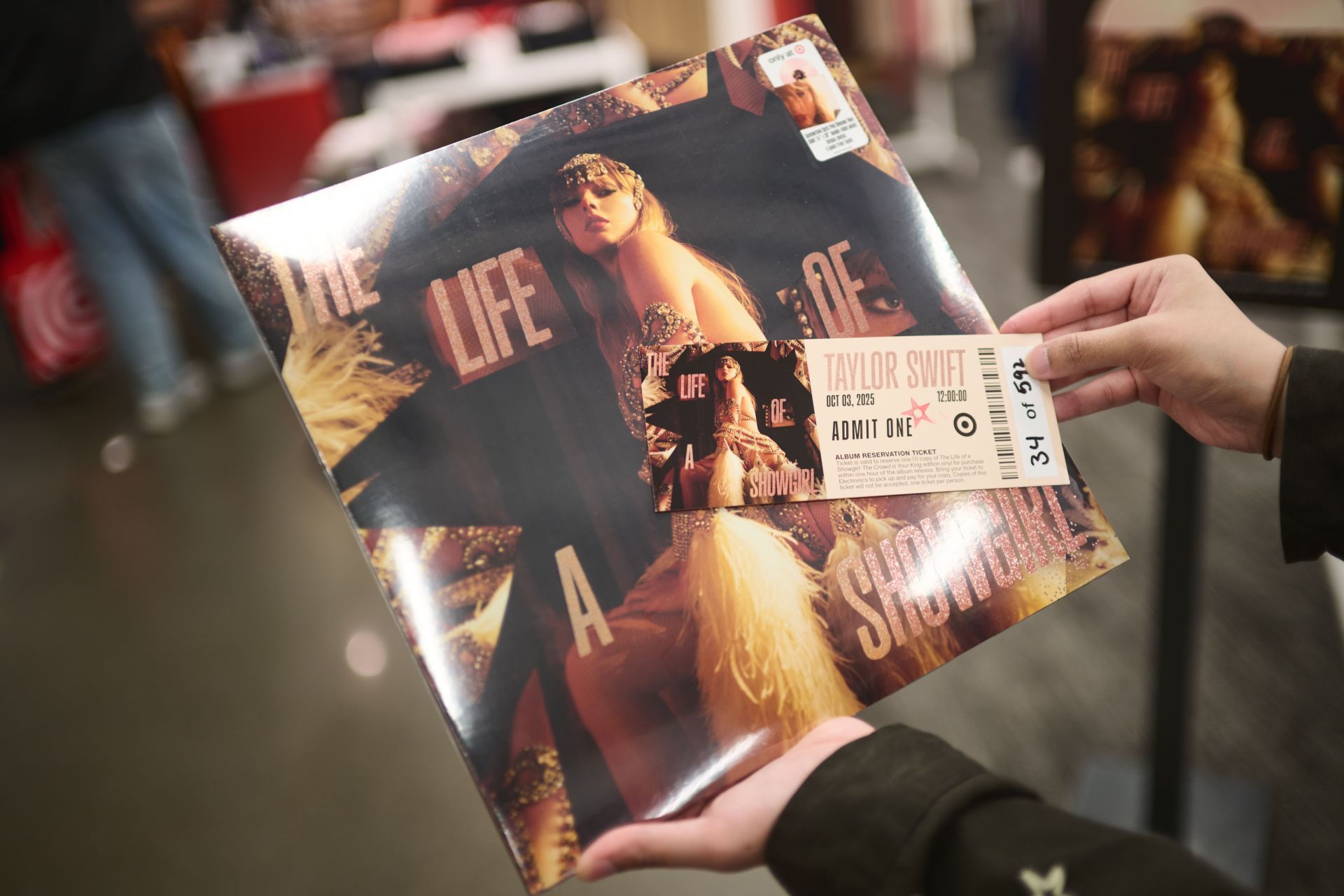 Fans Line Up At Target For Midnight Release Of Taylor Swift