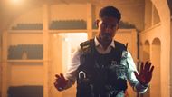 A still of Alfred Enoch as Isaac Fagbenle (Image via Instagram/@itvstudios)