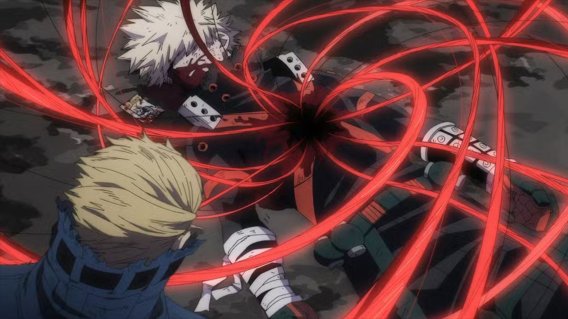 Bakugo&#039;s resurrection (Image Credits: Studio Bones)