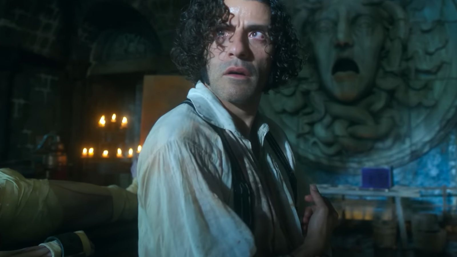 Still from Frankenstein (Image via Netflix)