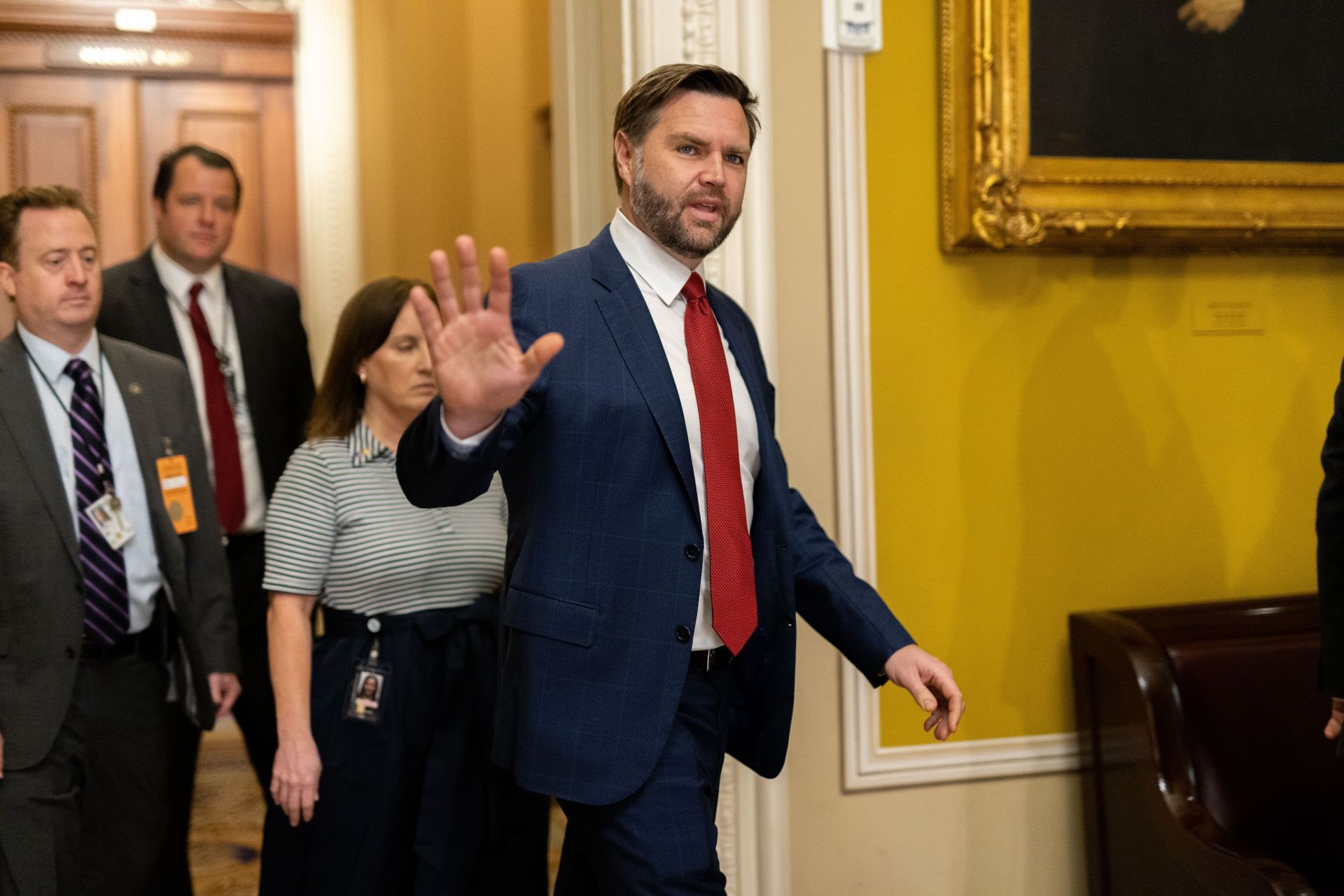 Senate Luncheon Arrivals - Source: Getty