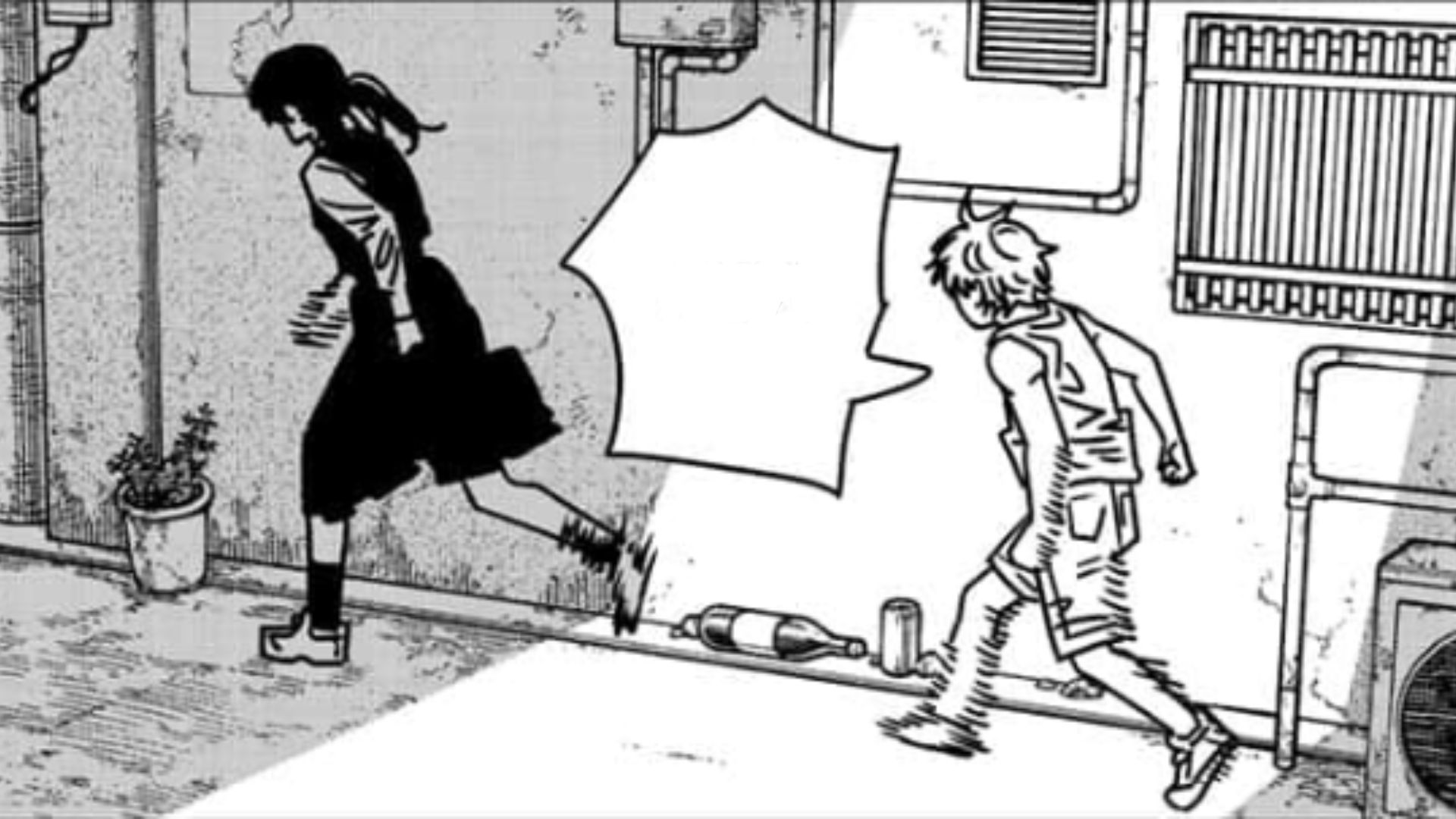 Asa and Denji in dream sequence