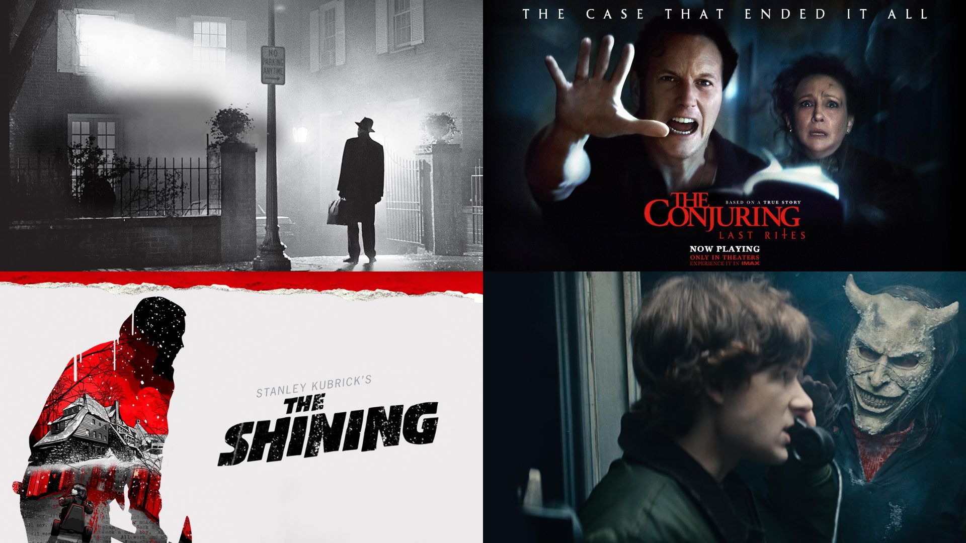 Movies for Halloween 2025 | Images Prime Video &amp; The Conjuring Movie