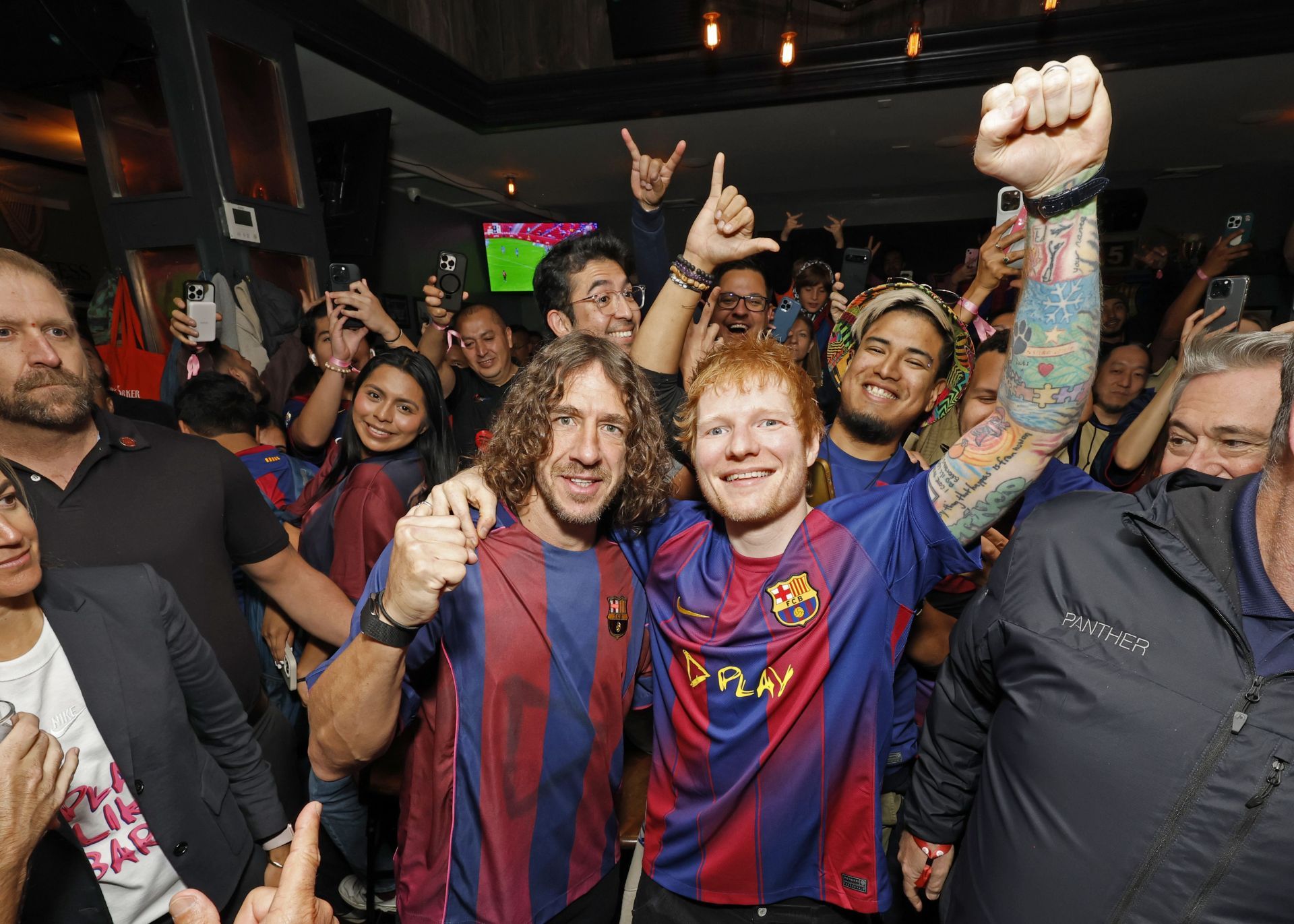 The Spotify FC Barcelona El Cl&aacute;sico Watch Party in NYC - Source: Getty