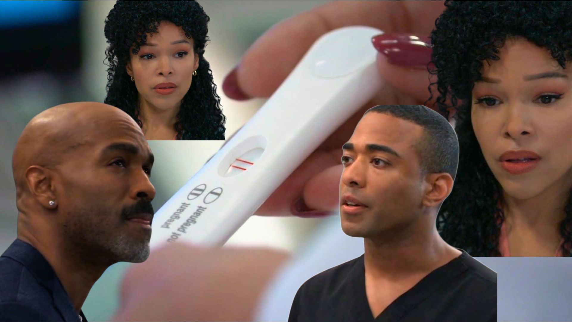 Portia&#039;s pregnant, but is Curtis or Isaiah the father on General Hospital | Image: ABC