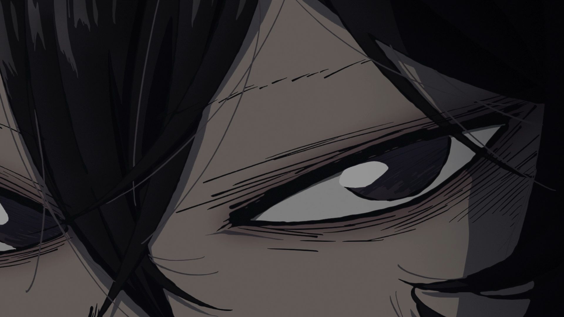 A close-up of Fuyumura as seen in the anime series (Image credits: Science SARU)