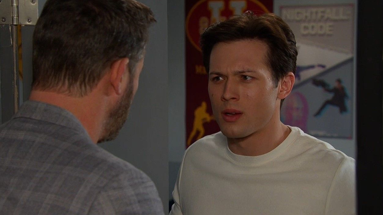 Brady&rsquo;s (Eric Martsolf) visit was a game-changer for Tate (Leo Howard). \Image: Peacock