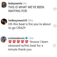 Fans react to Megan's video. (Image via Instagram/@theestallion)