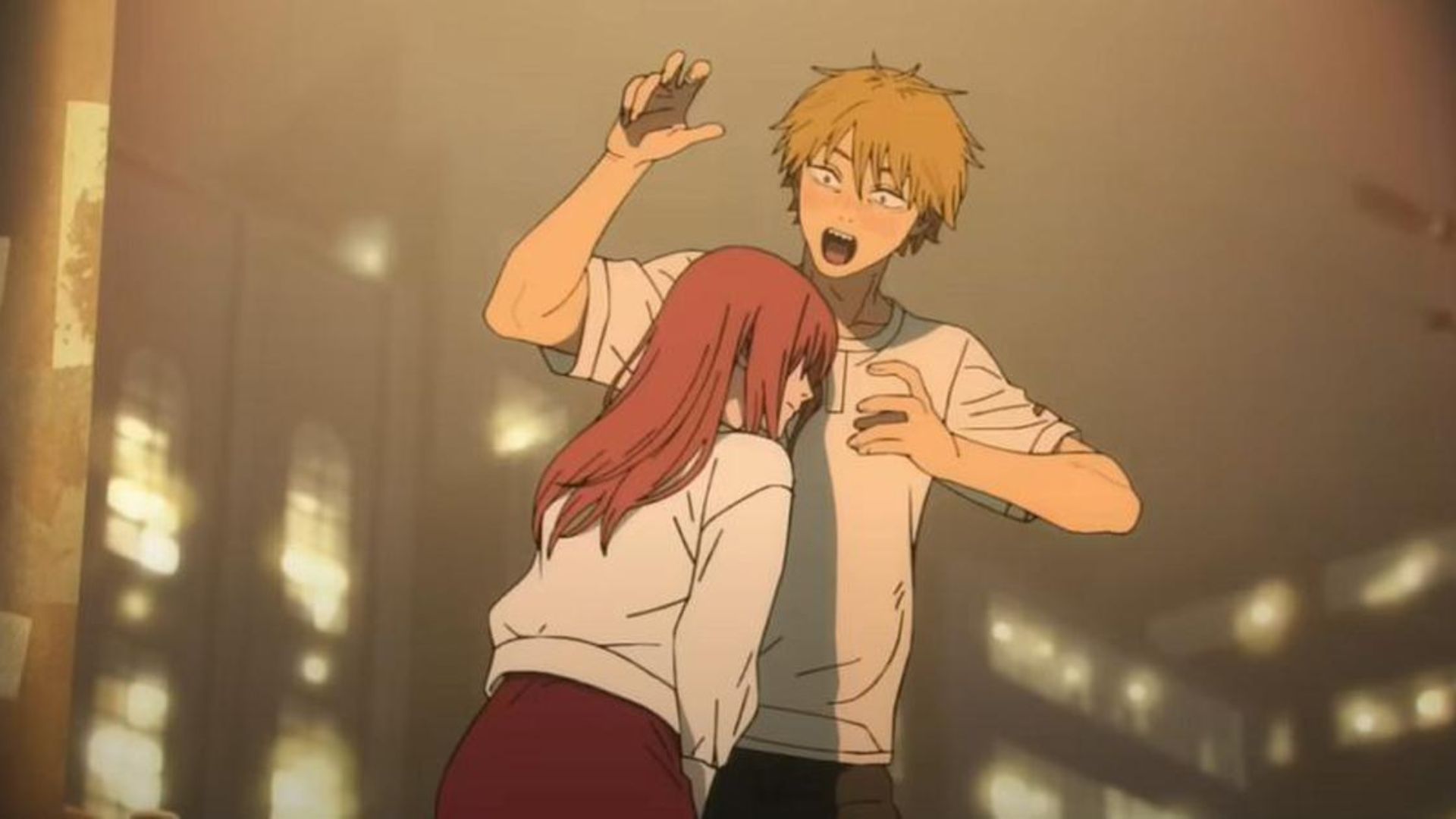 Makima and Denji (Image Credits: MAPPA)