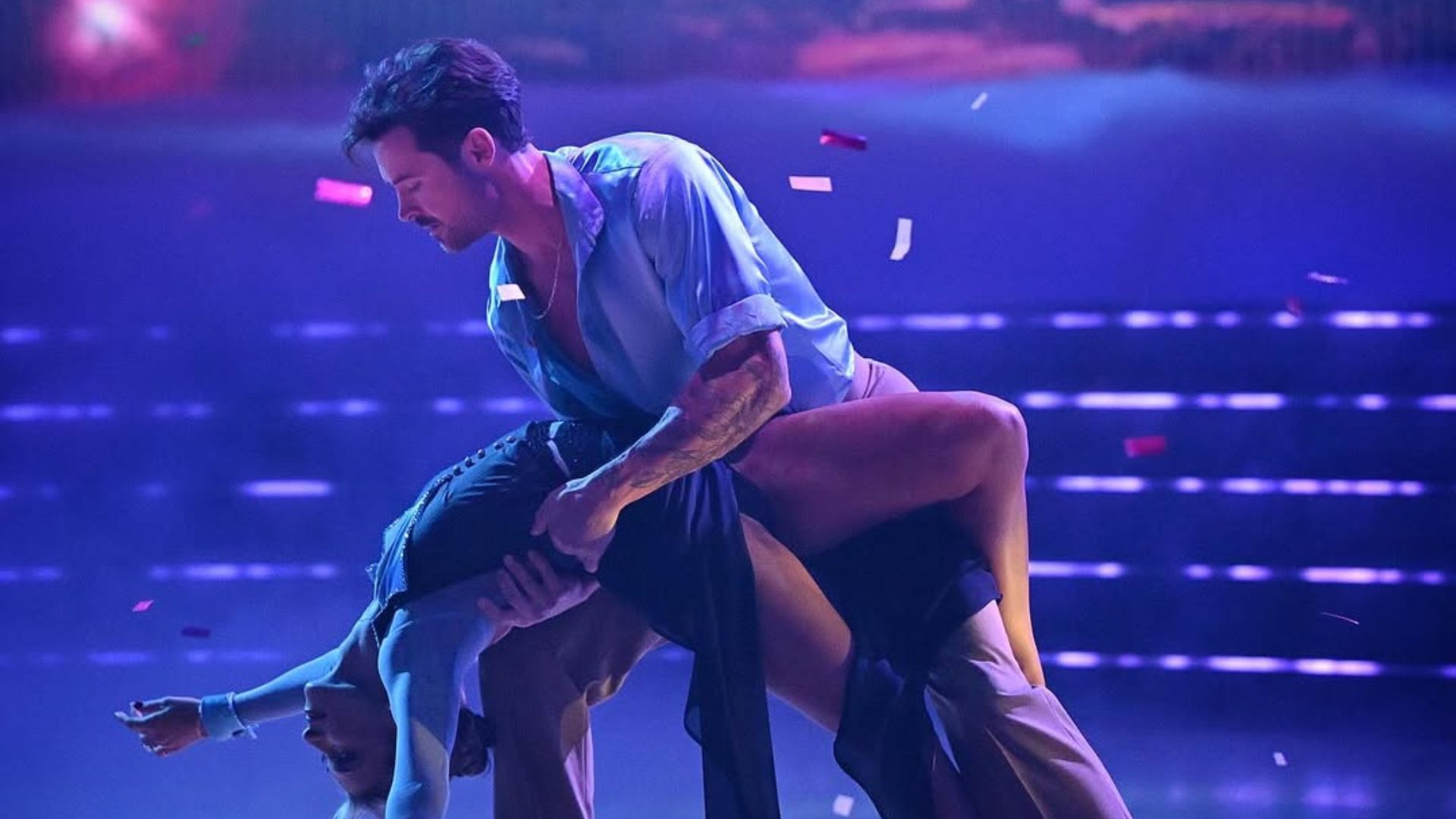 Dylan Efron with Daniella Karagach on Dancing with the Stars | Image via Instagram/ @dancingwiththestars