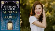 Alchemy of Secrets and Stephanie Garber (Images via Amazon)