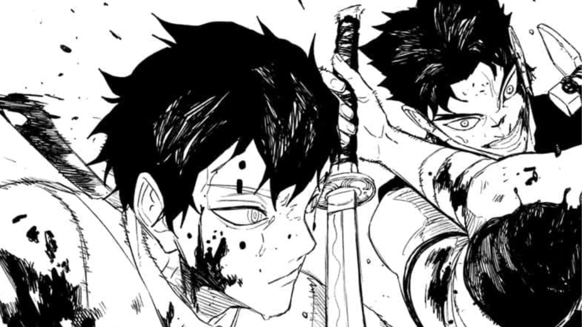 A manga panel from Kagurabachi Chapter 93 (Image credit: Shueisha)