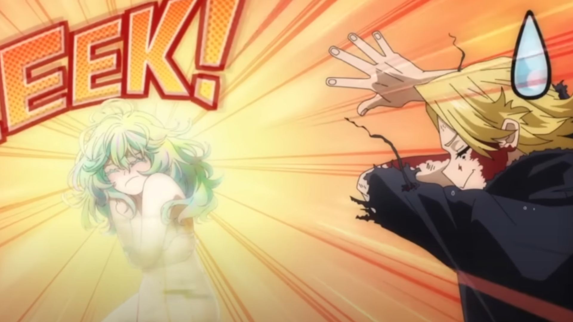Hagakure and Aoyama as seen in the final season (Image Source: Studio Bones)