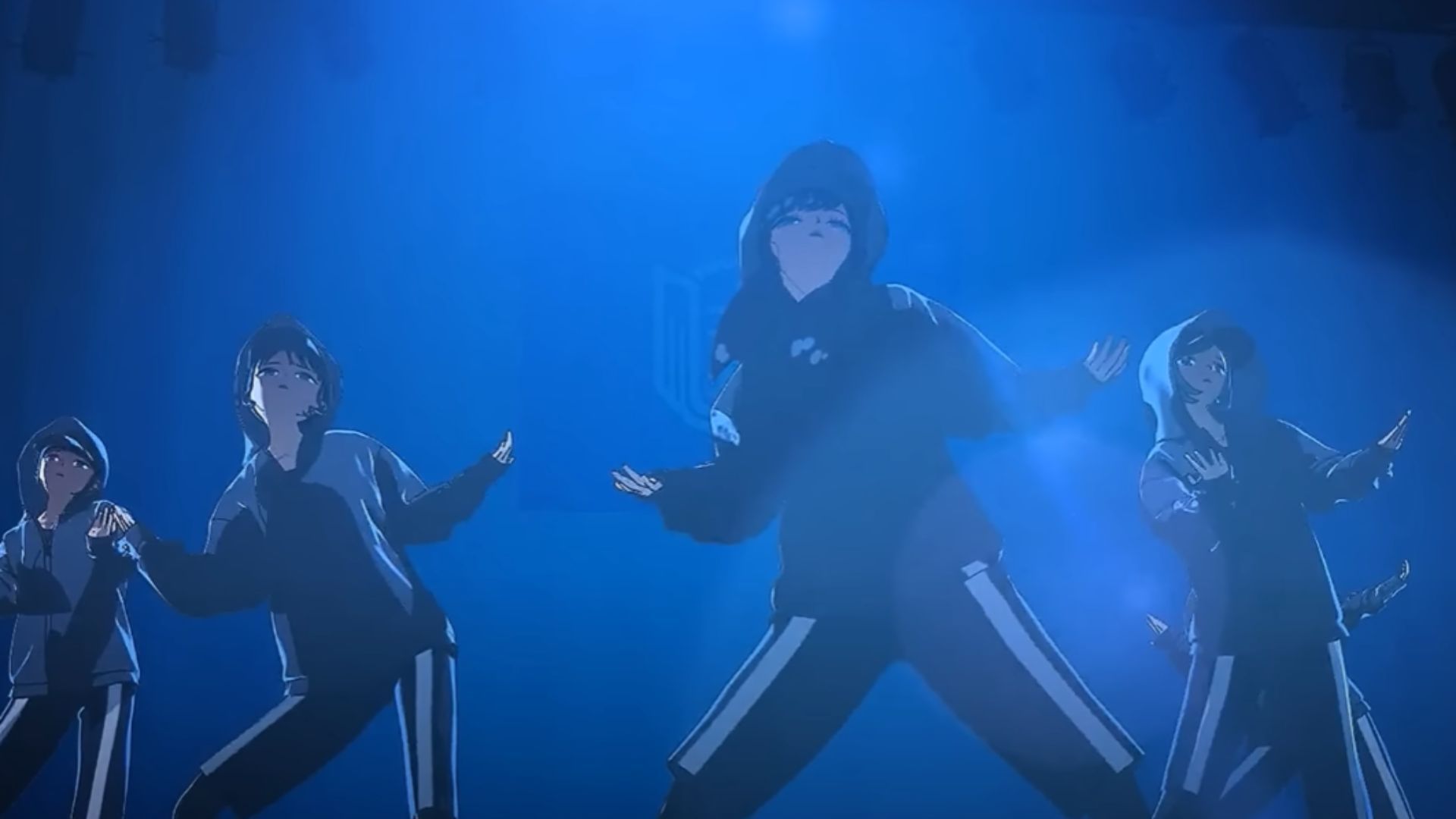 The Dance Group of the school showing their dance move (Image Source: Studio Madhouse)