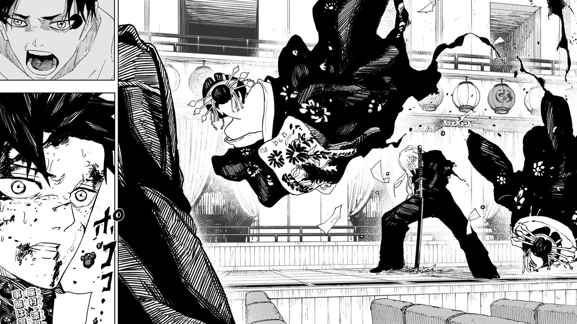 Kumeyuri manifesting spirit energy (Image Credits: Shueisha)