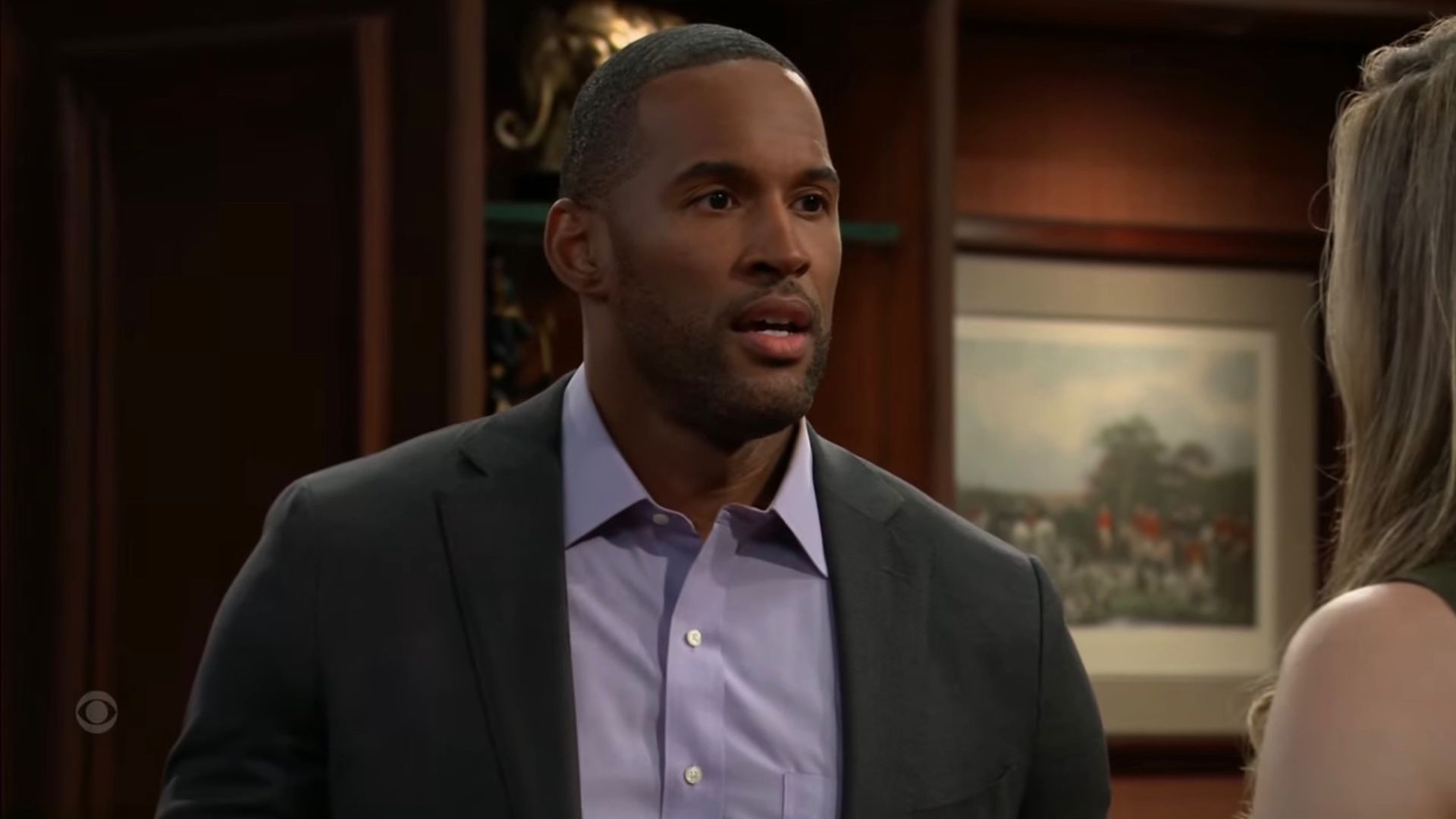 The Bold and the Beautiful&#039;s Lawrence Saint-Victor as Carter. | Image Source: CBS