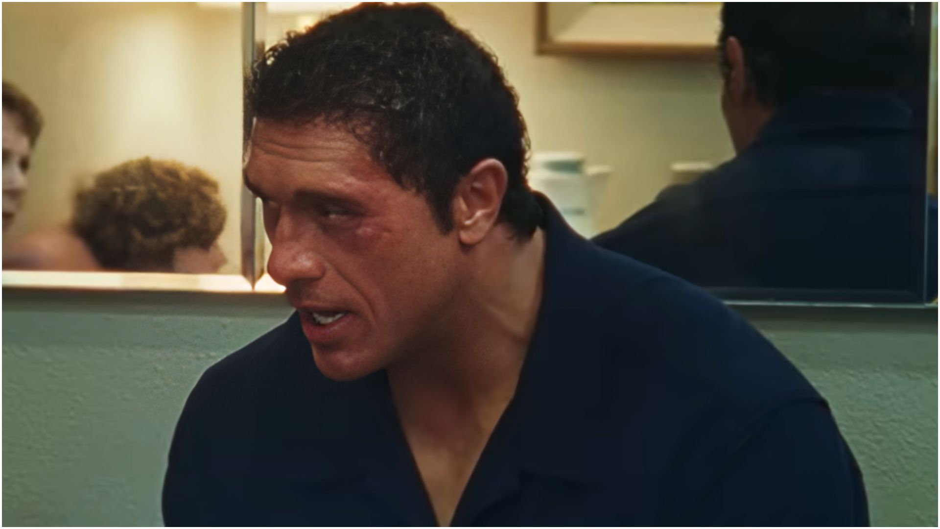 A still from The Smashing Machine | Image via A24