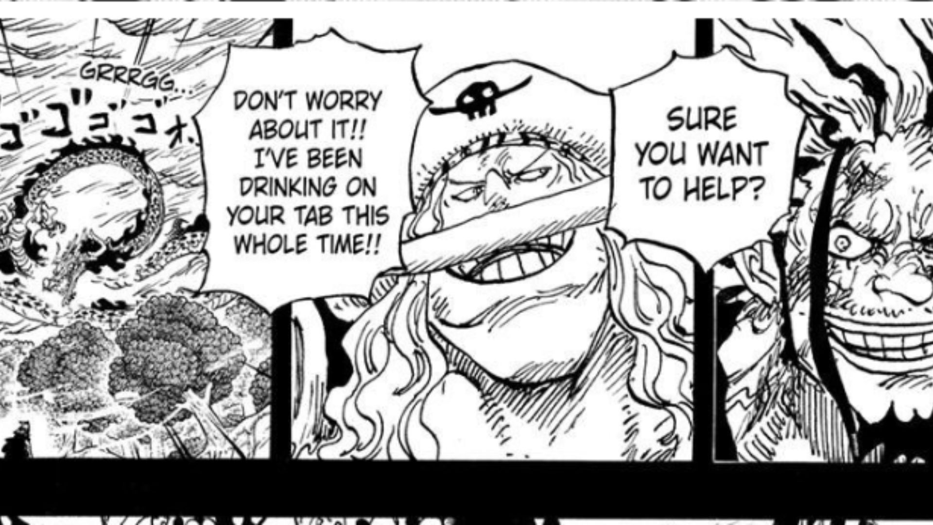 The casual talk from the trio (Image Source: VIZ)