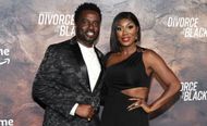 Eddie Osefo and Wendy Osefo attend Tyler Perry's "Divorce In The Black" New York Premiere at Regal Times Square on July 08, 2024 in New York City. (Photo by Dia Dipasupil/Getty Images)