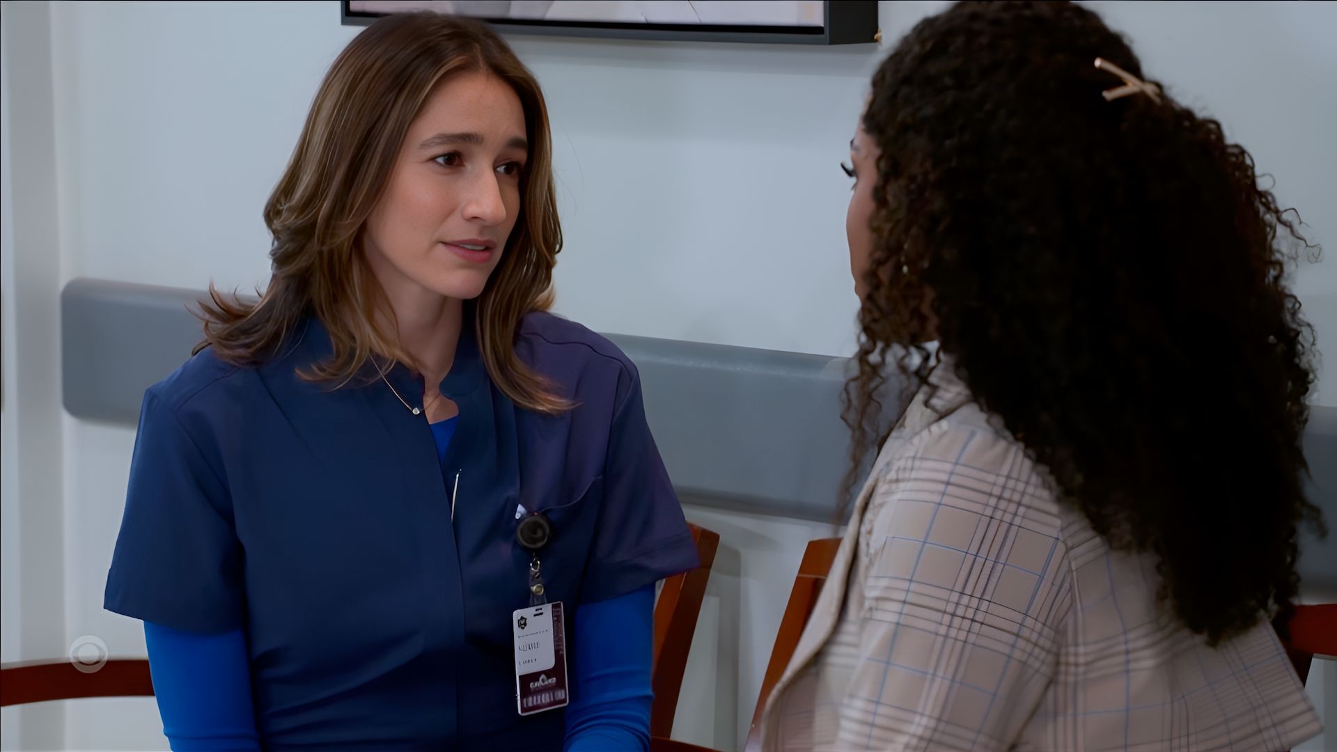 Ashley supported Naomi in her hour of need on Beyond the Gates | Image: CBS