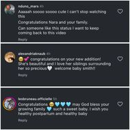 Fans reacted to Nara’s post (Image via Instagram/@naraaziza)